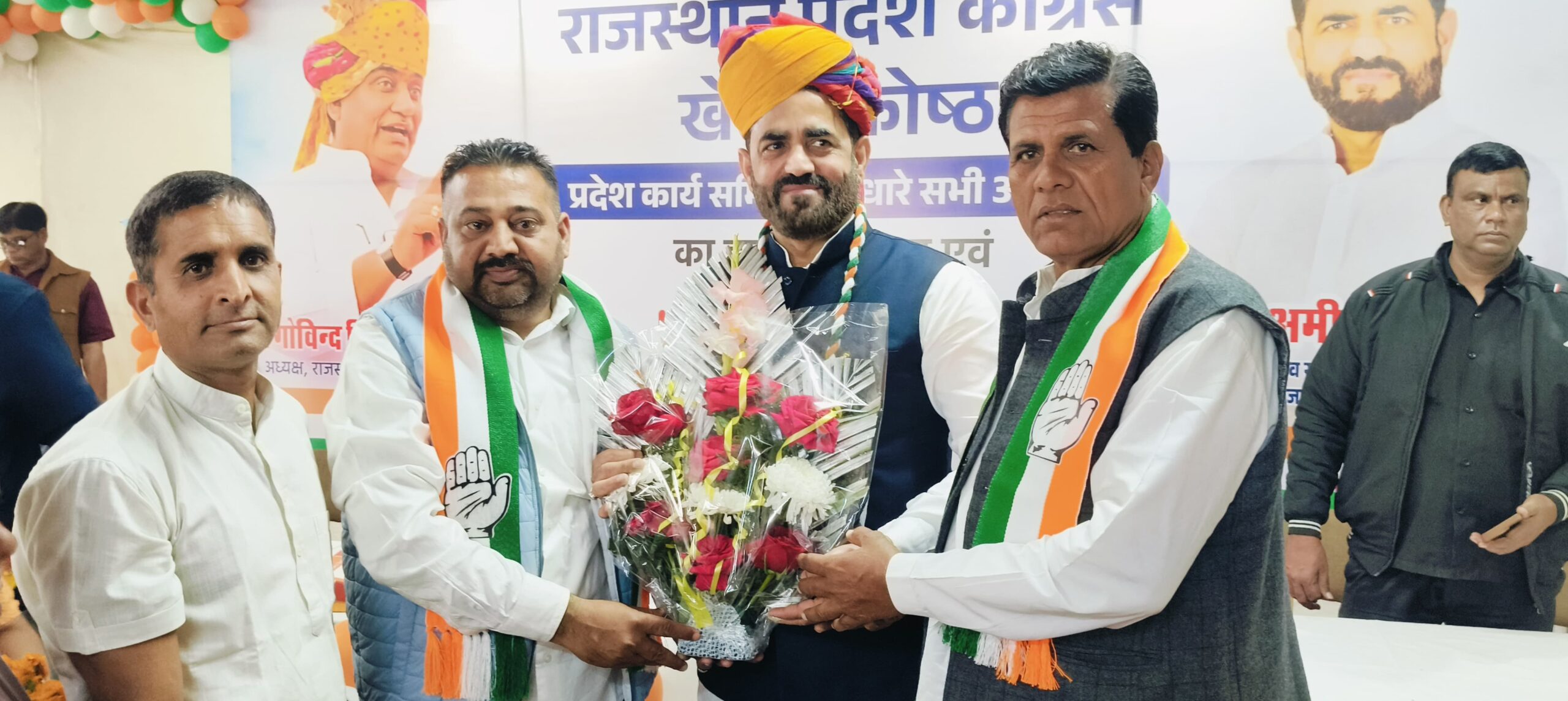 प्रदेश मुख्यालय पहुंच बारोलिया ने शीर्ष नेताओं का जताया आभार,, आपने जो मुझे जिम्मेदारी दी हैं उससे निष्ठा के साथ निभाऊंगा,,,